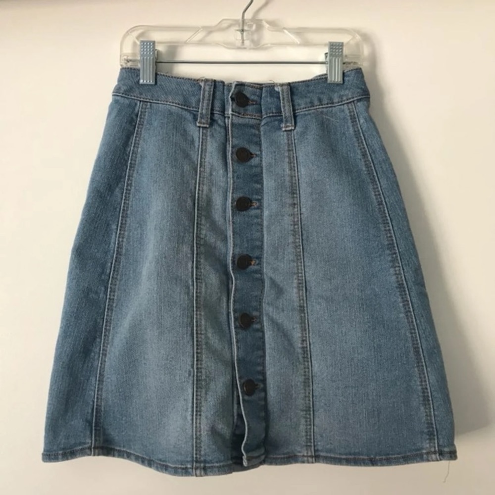 Denim Skirt